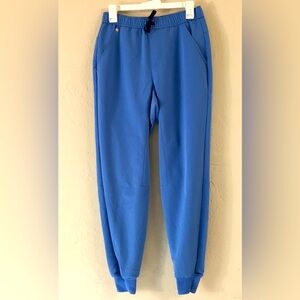 Figs Technical Collection Joggers Scrubs Small Blue Medical Nursing Unif…
